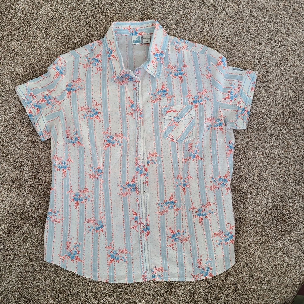 Button-down Blouse